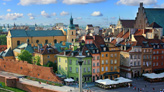 Вид на Замковую Площадь, Варшава