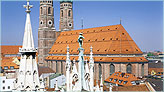 Собор Пресвятой Девы Марии (нем. Frauenkirche) — самая высокая церковь Мюнхена.