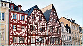 Фахверковые дома на рыночной площади в Трире (Fachwerkhäuser am Hauptmarkt)