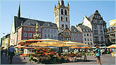 Рыночная площадь в Трире (Zentraler Markt)