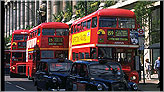 Визитная карточка Лондона - Двухэтажные красные автобусы